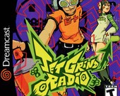 Jet grind radio for Sega dreamcast reproduction