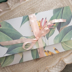 Tarjeta de texto personalizada / Titular de la tarjeta de dinero / Tarjeta de cotización / Tarjeta de felicitación personalizada / Tarjeta personalizada / Papel italiano / Flores / Floral