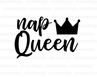Download Nap Queen Svg Etsy