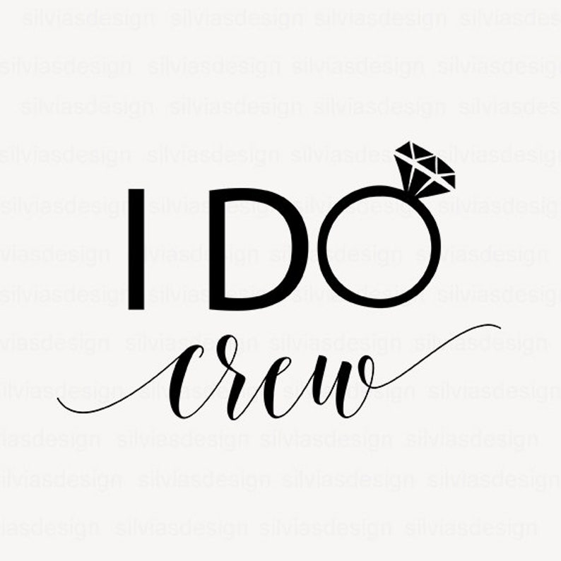 Download I do crew svg cut file I do crew clipart I do crew cut files | Etsy