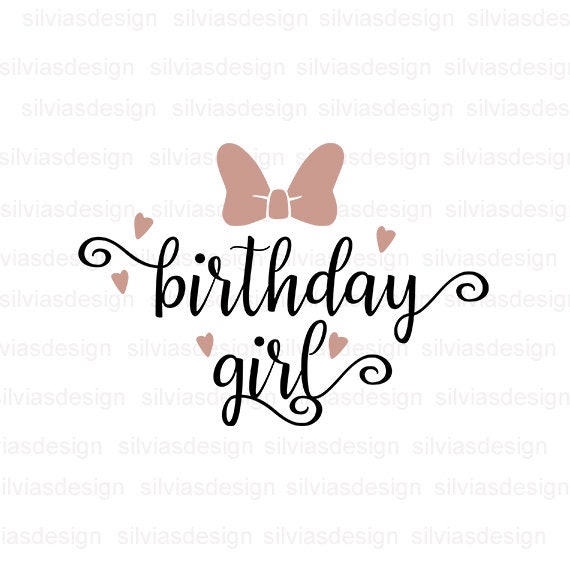 Download Birthday Girl SVG File svg birthday Girl svg Happy ...