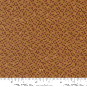 Chickadee Landing Yardage Small Ditsy Floral Sunflower, Kansas Troubles Quilters, Sold in 1/2 yard increments, Moda Fabrics, 9743 12