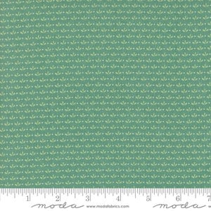 Raspberry Summer Yardage Sprout Blenders Teal by Sherri & Chelsi, Sold in 1/2 yard increments, Moda Fabrics, 37694 19
