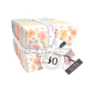 Cottage Charm Fat Quarter Bundle by Heather Briggs of My Sew Quilty Life, Moda Fabrics, Precut