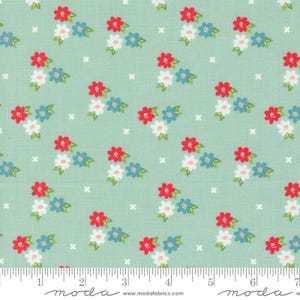 Laguna Sunrise Meterage Morning Glory Florals Home Town Sky von Sherri & Chelsi, Verkauft in 1/2 Yard Schritten, Moda Fabrics, 37682 15