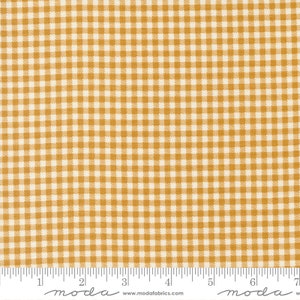 Vintage Yardage Farm Girl Gingham Check Yellow by Sweetwater, Sold in 1/2 yard increments, Moda Fabrics, 55658 14