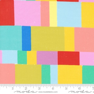 Qualunque sia il tempo Yardage Color Block Blender Multi, Carta e stoffa, Venduto in incrementi di 1/2 iarda, Tessuti Moda, 25147 11