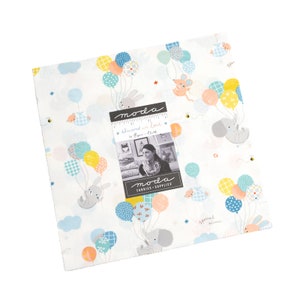 Delivered With Love Layer Cake by Paper & Cloth, Moda Fabric, Precut 10&quot; Squares