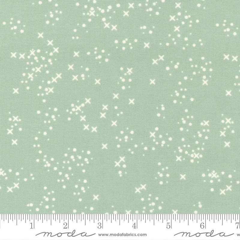 Dawn On The Prairie: Confetti in Dusty Mint Dawn On The Prairie: Confetti in Dusty Mint