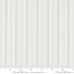 Cottage Charm Yardage Paneling Stripes Powder Blue, Heather Briggs My Sew Quilty Life, Sold in 1/2 yard increment, Moda Fabrics 31756 21