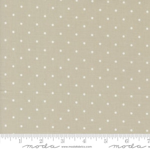 Magic Dot Yardage Blender Dots Flax di Lella Boutique, venduto in incrementi di 1/2 iarda, Moda Fabrics, 5230 40