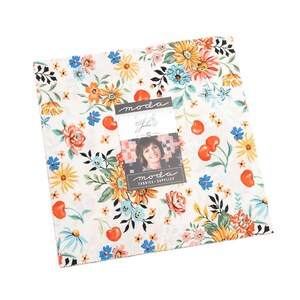 Julia Layer Cake von Crystal Manning, Moda-Stoff, Zugeschnittene 10-Zoll-Quadrate