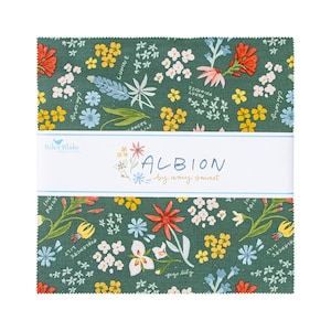 Albion 10&quot; Stacker by Amy Smart, Riley Blake Designs, Precut 10&quot; Squares, Layer Cake
