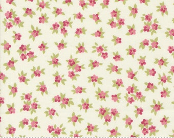 Chelsea Garden Yardage Ditsy Small Floral Porcelain Rose da Moda Fabrics, vendido em incrementos de 1/2 jarda, 33749 14