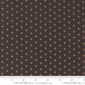 Pumpkin Spice Gatherings Yardage Berry Sprig Blender Black Dirt, Primitive Gatherings, Sold in 1/2 yard increments, Moda Fabrics, 49295 18
