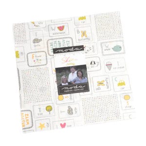 Shine Layer Cake by Sweetwater, Moda Fabric, Precut 10&quot; Squares