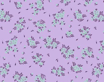 Tula Pink True Colors Yardage What a Ditz Viola by Tula Pink, Sold in 1/2 yard increments, Free Spirit Fabrics, PWTP253.VIOLA