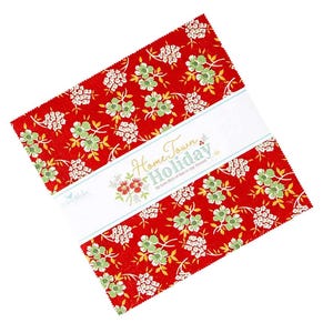 Home Town Holiday 10&quot; Stacker by Lori Holt of Bee In My Bonnet, Riley Blake Designs, Precut 10&quot; Squares, Layer Cake