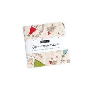 Cozy Wonderland Charm Pack by Fancy That Design House, Moda Fabrics, Precut 5" Squares