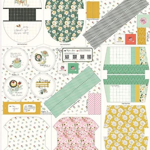 Memories Pouch Panel by Minki Kim, Riley Blake Designs, P17061-PANEL