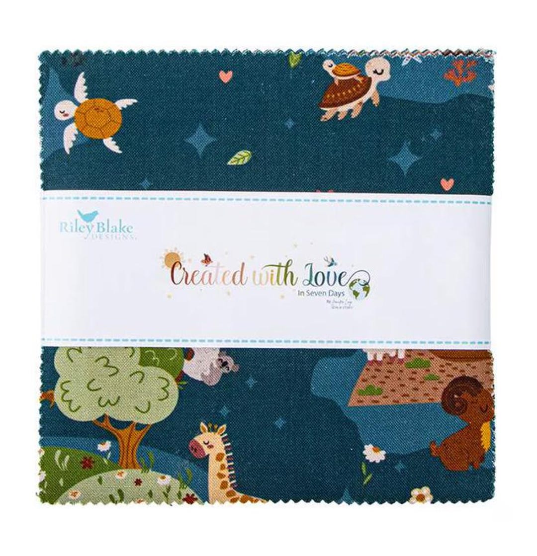 Created With Love 5" Stacker by Jennifer Long of Sew A Story, Riley ...