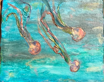 Jellyfish Aqua verdant translucent ocular confection clean invigorating refreshing energizing visual tonic.