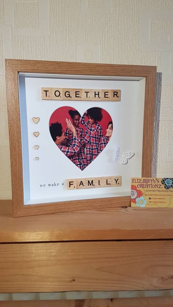 Together We Make A Family Frame Anniversary Birthday Valentine S Day Love Gift Keepsake
