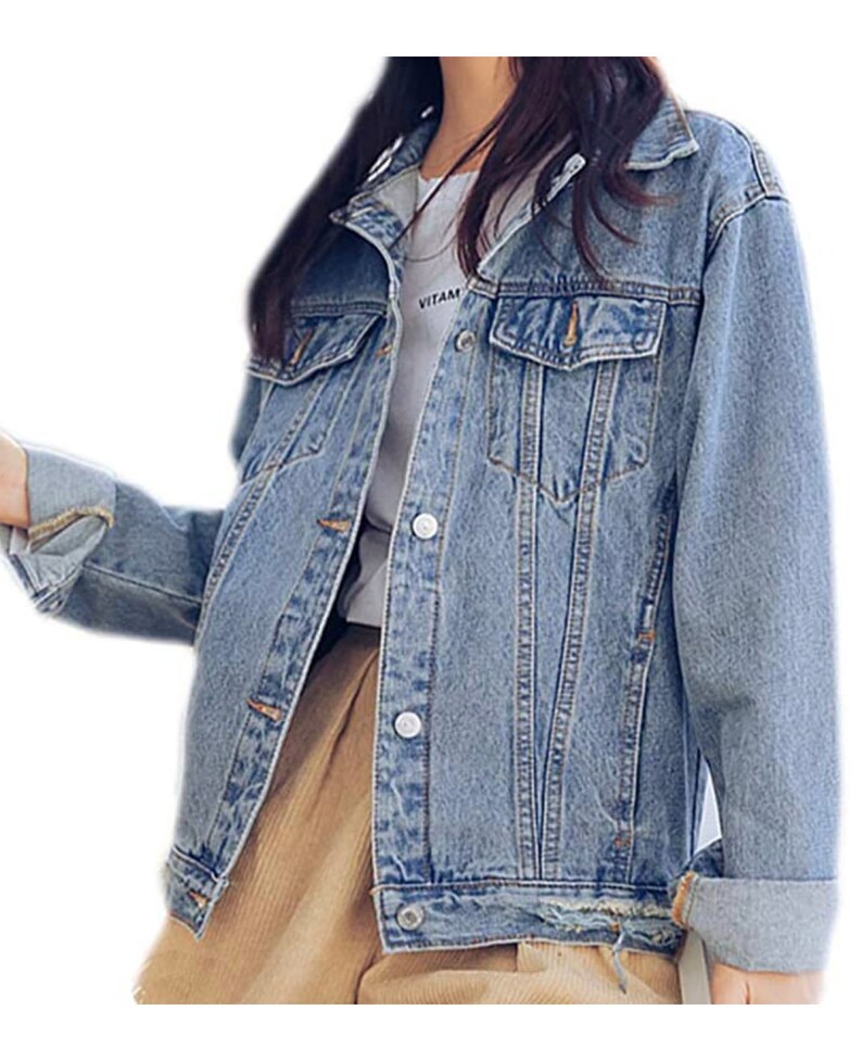 Custom College Painted Jean Jacket Etsy