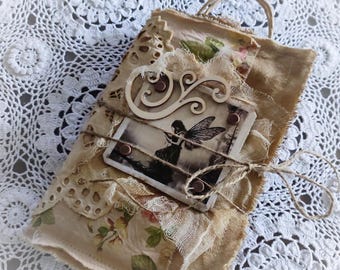 Handmade Ephemera Junk Journal: Vintage Style Art Book