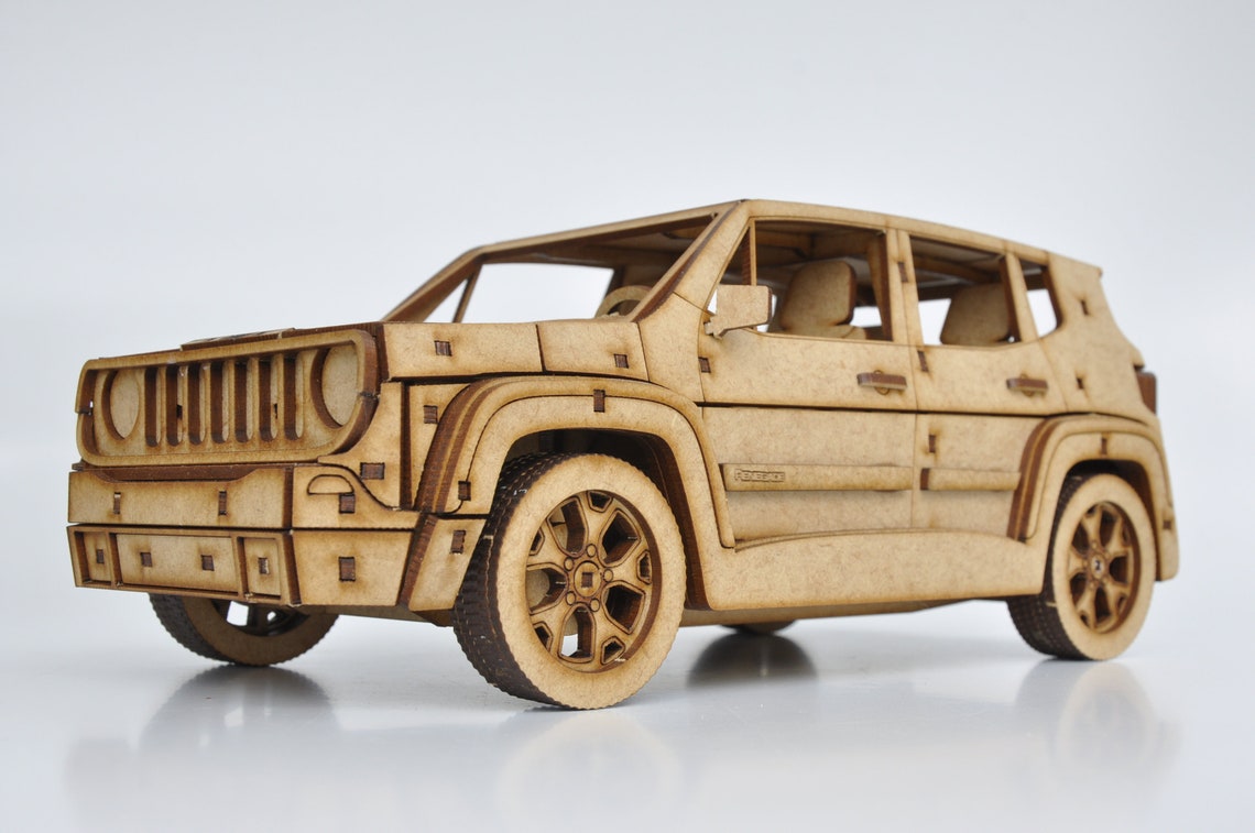 Jeep Renegade Laser Cut Plans Etsy