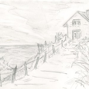 How to Draw Landscape For Beginners with PENCIL - PaintingTube