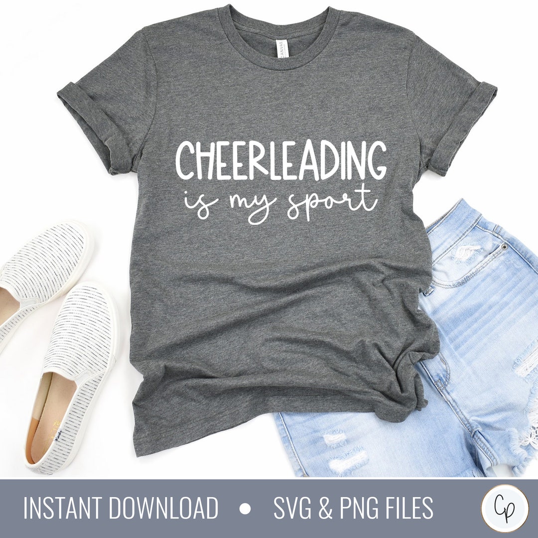 Cheerleading is My Sport SVG Cheerleading Svg Sports Svg Etsy