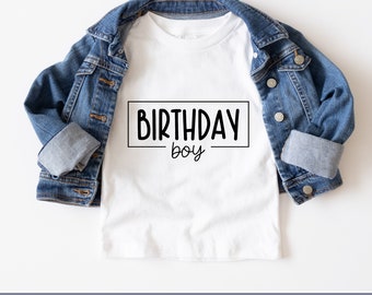 Birthday Boy SVG | Baby Birthday Svg | Boy Birthday Svg | Toddler Shirt Svg | Kids Birthday Svg | It&#39;s My Birthday | Cut File for Cricut