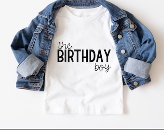 Birthday Boy SVG | Baby Birthday Svg | Boy Birthday Svg | Toddler Shirt Svg | Kids Birthday Svg | It&#39;s My Birthday | Cut File for Cricut