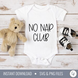 Geen dutje Club SVG | Baby-svg | Moeder SVG | Nieuwe moeder SVG | Babyshirt-svg | Pasgeboren SVG | Peuter-svg | Baby offerte SVG | Moeder als SVG