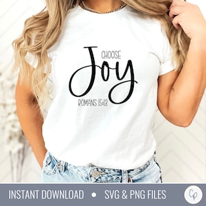 Kies Joy SVG | Romeinen 15:13 Svg | Kies soort-svg | Geluk Svg | Christelijke Svg | Vreugde-svg | Geloof Svg | Wees blij Svg | Bijbel-svg