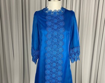 Vintage H&M Blue Lace Dress