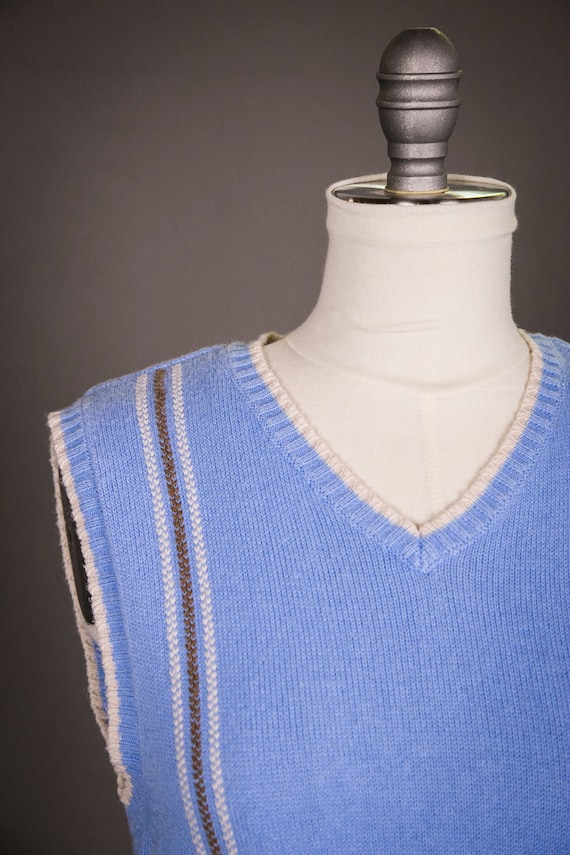 retro 1950s sweater vest Gem