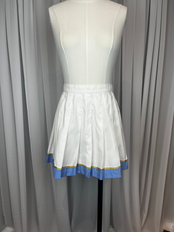 Vintage 1980s Cheerleading Tennis Skirt Made in U… - image 1