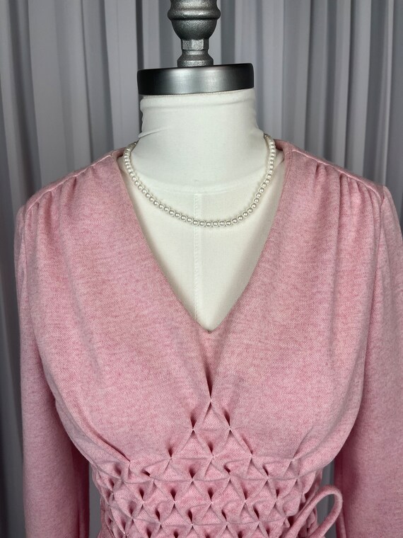 Vintage 1960s Dusty Pink Designer Parnes Feinstei… - image 5