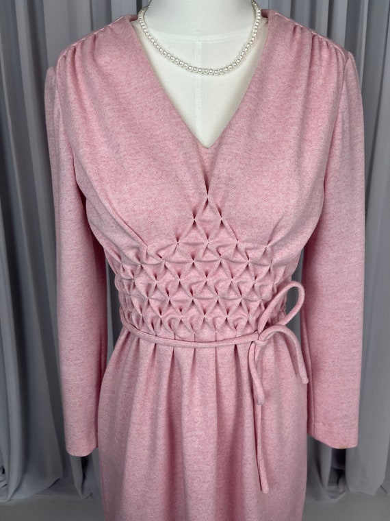 Vintage 1960s Dusty Pink Designer Parnes Feinstei… - image 2