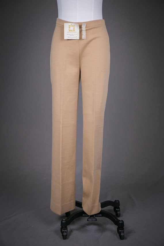 Vintage Ladies 1980s High-Waisted Stretch Trouser