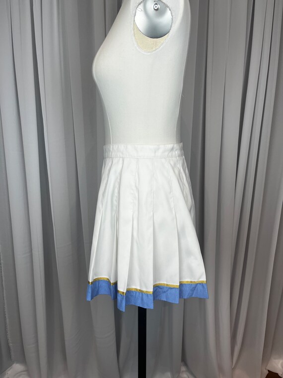 Vintage 1980s Cheerleading Tennis Skirt Made in U… - image 2