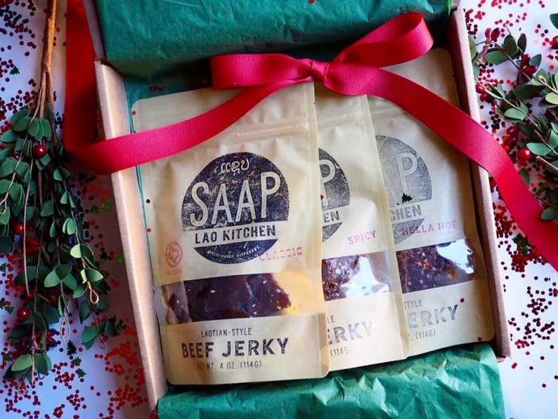 Christmas Beef Jerky Gift Box Christmas gift for boyfriend