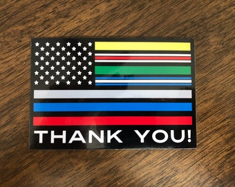 First Responder Flag Etsy