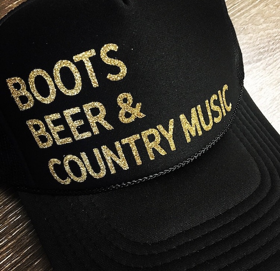 Country trucker hat-country concert hat-beer hat-country girl  hat-stagecoach hat