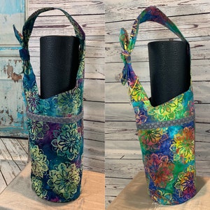 Yoga Mat Bag with Pockets- Simple on the Go