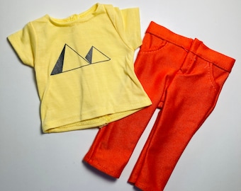 Pyramid Doll Outfit - shirt and pants
