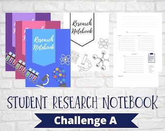Student Research Notebook, Challenge A Research Journal for Classical Conversations Students