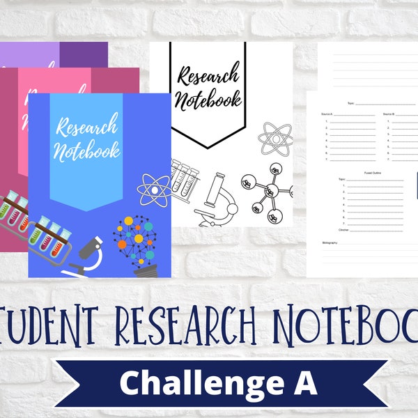 Student Research Notebook, Challenge A Research Journal for Classical Conversations Students